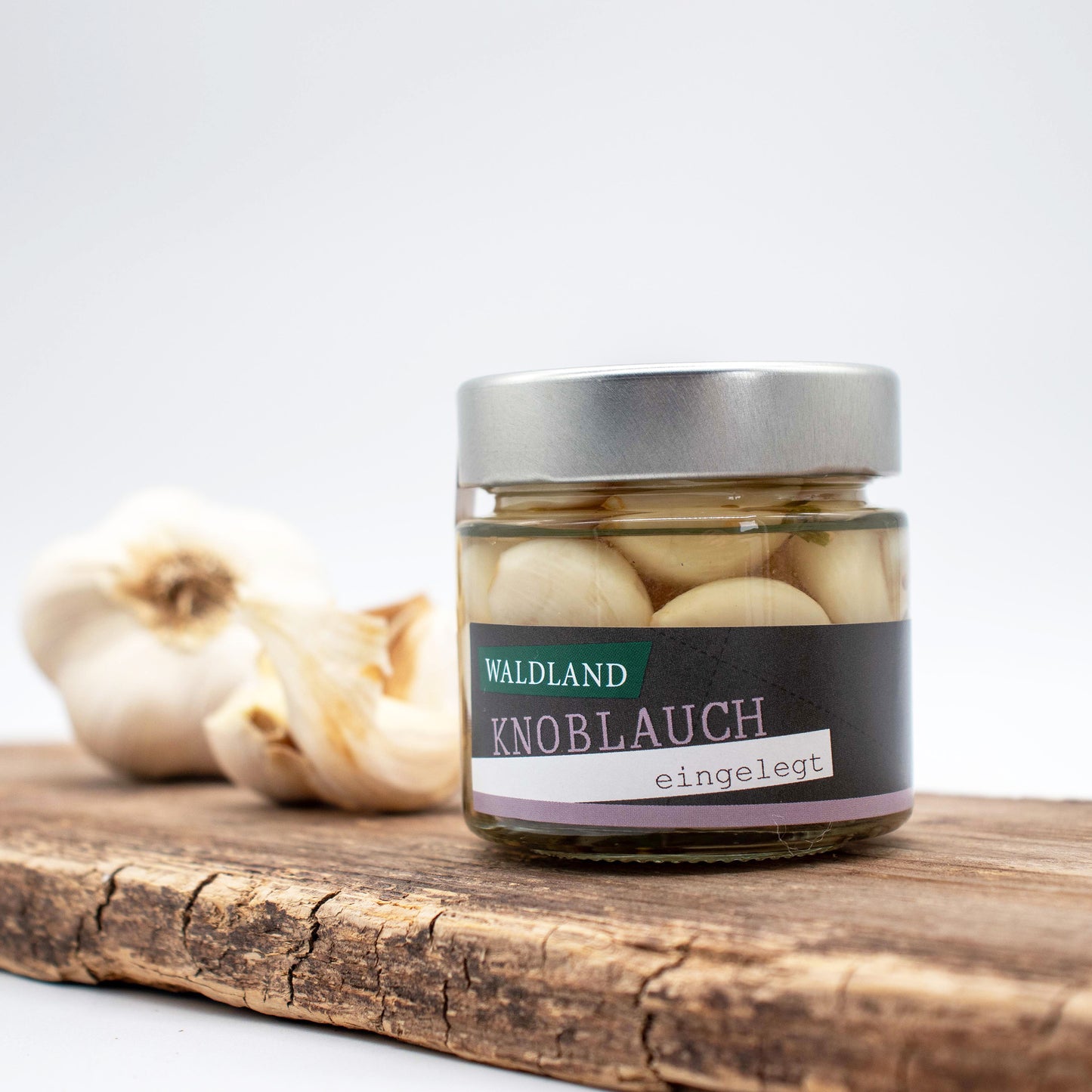 Knoblauch eingelegt