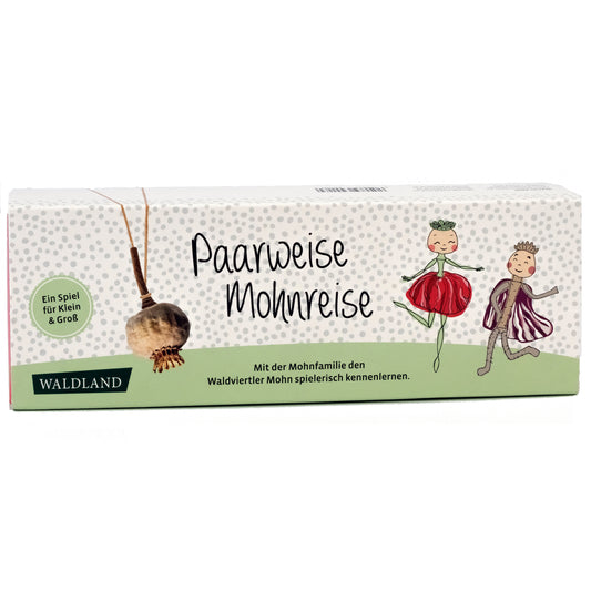 Paarweise Mohnreise